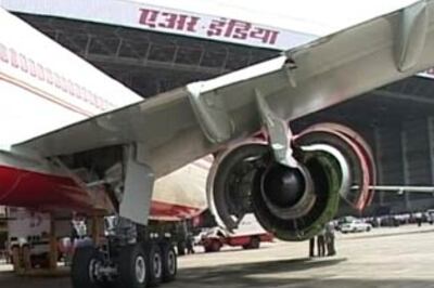 Stone hits AI plane on runway, damages windshield