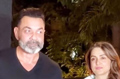 Bobby Deol, Wife Tania Arrive Hand-In-Hand For Ananya Panday’s CTRL Screening