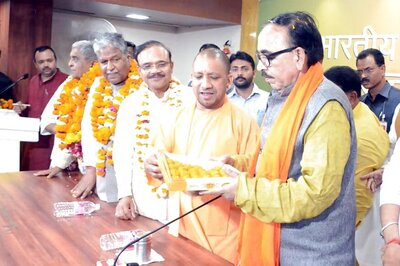 Samajwadi Party Questions Yogi Over Victory Laddoos During Navratri