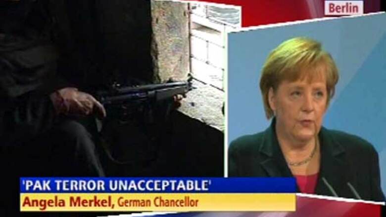 Pak terror is unacceptable: Angela Merkel