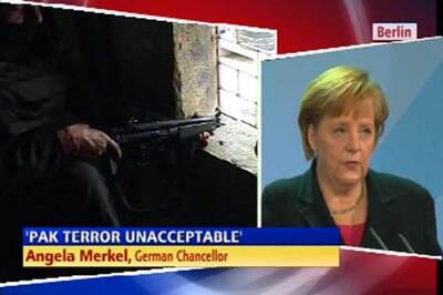 Pak terror is unacceptable: Angela Merkel