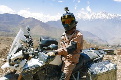 Meet the Guy on a 25,000 Km Motorcycle Road Trip, From Australia to Sweden via Delhi on a Triumph Tiger Explorer