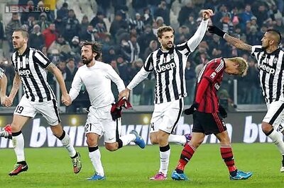 Juventus upset AC Milan 3-1 in Italian Serie A