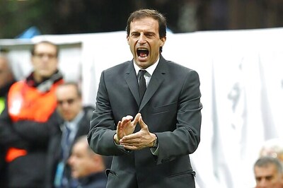 AC Milan were unlucky, says coach Allegri