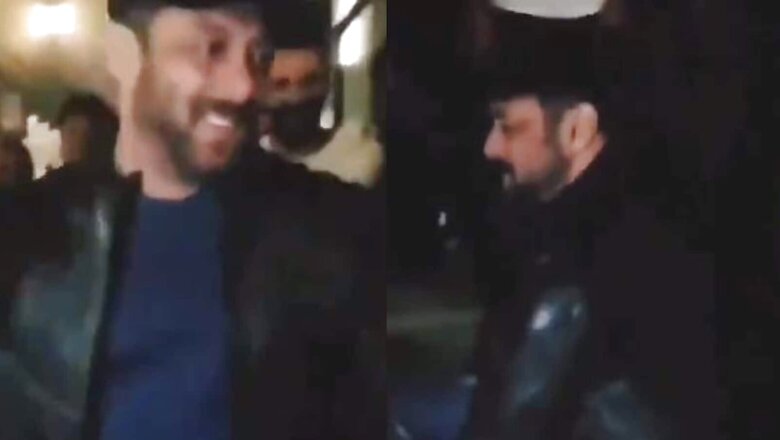 Salman Khan Dances to Jeene Ke Hain Chaar Din on Tiger 3 Sets, Watch Viral Video