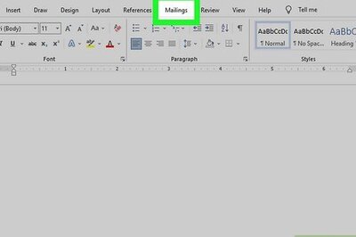 How to Print on an Envelope Using Microsoft Word