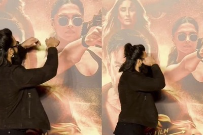 Ranveer Singh Removes Deepika Padukone's Nazar at Singham Again Trailer Launch; Video Goes Viral
