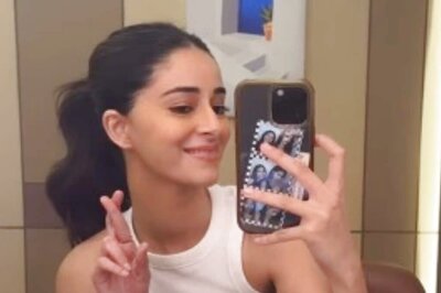 'The Commitment Is Real': Ananya Panday Supports Kolkata Knight Riders From Vanity Van