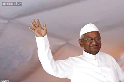 Rahul welcome to join protest, but cannot share stage: Anna Hazare