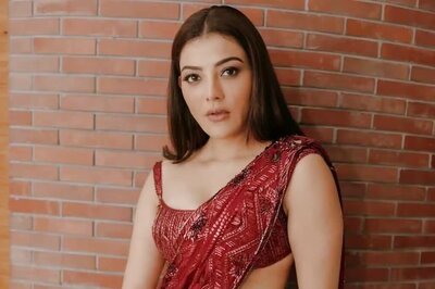 Kajal Aggarwal’s Oh-so-glam Red Saree Look Will Drive Your Mid-week Blues Away