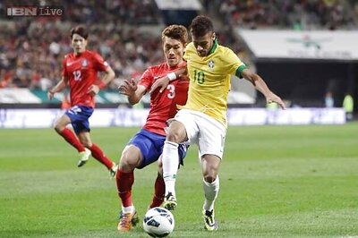 Brazil beat South Korea 2-0 in friendly in Seoul