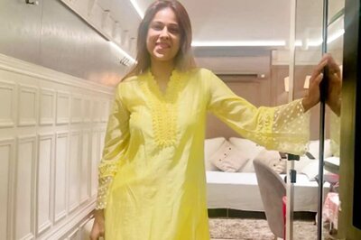 Nia Sharma Starts Shooting For Suhaagan Chudail On Ram Navami; Pics