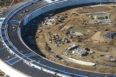 Apple's New Campus Draws Inspiration from iPhones; See Pictures