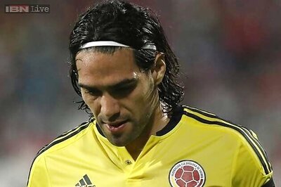 Radamel Falcao equals Colombia's goal-scoring record