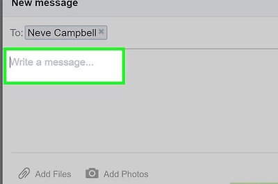 How to Decide How to Contact Someone on Facebook