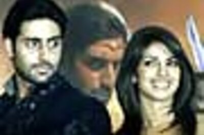 In Pics: Abhishek, Priyanka at Drona music launch