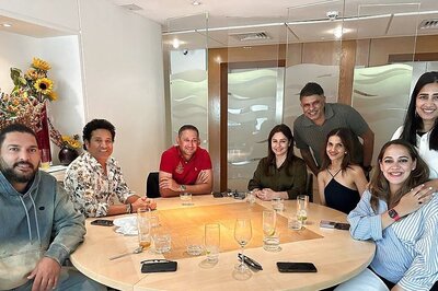 'Friendship and Food': Sachin Tendulkar Meets Yuvraj Singh and Ajit Agarkar for Lunch in London, Brian Lara Reacts