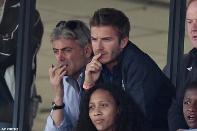 Beckham's presence in Eng camp may hurt USA