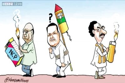 Election Cartoons: Probable alliance after Maharashtra assembly polls