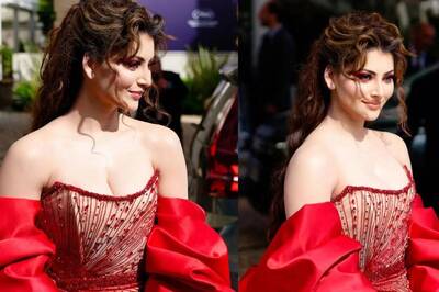 Cannes 2024: Urvashi Rautela Is A Disneyland Princess In Shimmery Red Gown, See Pics