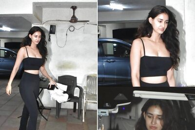 Sexy! Disha Patani Keeps It Bold Yet Comfy In Black Bralette As She Gets Spotted