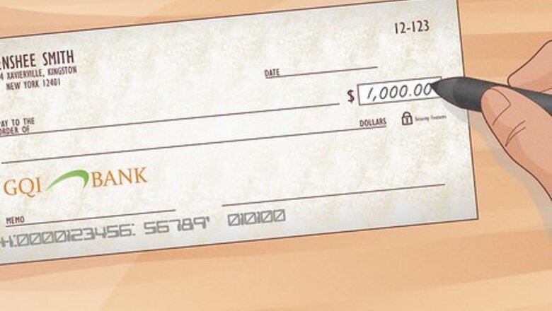 How to Write a $1,000 Check | Popochek