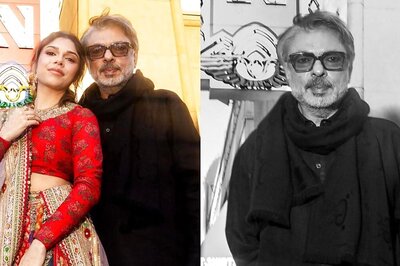 Sanjay Leela Bhansali Attends Heeramandi LA Premiere With Niece; Sonakshi, Aditi, Manisha MIA | Photos