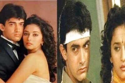 When Madhuri Dixit Chased Aamir Khan With Hockey Stick In Her Hand
