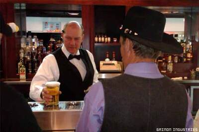 New device to fill beer cup from bottom up