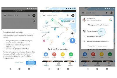 Google Maps Incognito Mode Rolling Out to iOS Devices