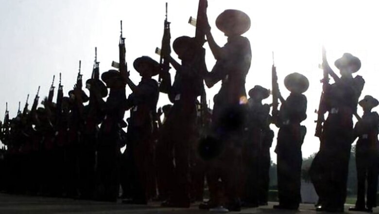 Assam Rifles goodwill gesture towards Myanmar children