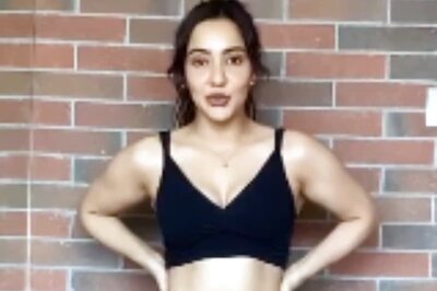 Neha Sharma Tries T-shirt Challenge, Invites Sister Aisha