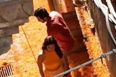 Alia Bhatt Promotes RRR Even In Brahmastra Shoot; Leaked Pics Show Her, Ranbir Kapoor Getting Romantic