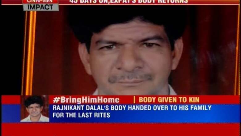 CNN-IBN impact: Body of Rajnikant Dalal which was in a Saudi morgue for 45 days handed over to family