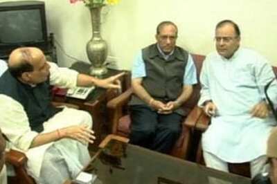 No differences with Jaitley, all media hype: Rajnath