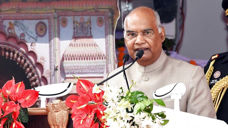 Indian Navy a Preferred Security Partner for Its Maritime Neighbours: President Kovind