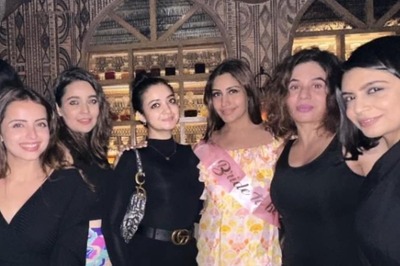 Ishqbaaz Co-Stars Shrenu Parikh, Mansi Srivastava Throw Grand Bachelorette For Surbhi Chandna