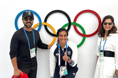 Ram Charan, Upasana Pose With PV Sindhu At Paris Olympics 2024, Shuttler Reacts: 'So Glad You Guys...'