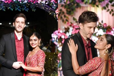 Sreejita De-Michael Blohm Pape Hold Each Other Close At Their Wedding Reception; See Photos