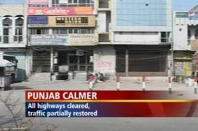 Curfew relaxed in Punjab, trains start plying