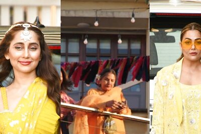 Farhan Akhtar-Shibani Dandekar Wedding: Shabana Azmi, Anusha Dandekar, Amrita Arora Glam Up for Mehendi, See Pics