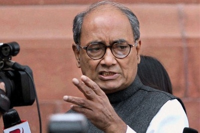 Digvijaya Accuses PM Modi of Junking Vajpayee's 'Kashmiriyat, Insaniyat and Jamhuriyat' Doctrine