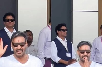 Ajay Devgn Greets Paps With Folded Hands As They Wish Him Happy Birthday, Gets Papped At Airport; Watch