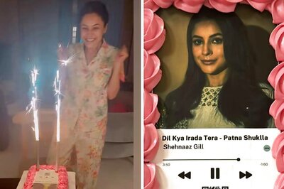 Nothing, Just Shehnaaz Gill Celebrating Her Debut As Playback Singer For Patna Shuklla