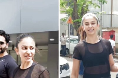 Watch: Rakul Preet Singh, Jackky Bhagnani Step Out Of Gym After Intense Workout