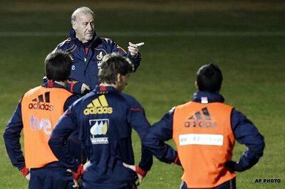 Spain won't make big changes: Del Bosque