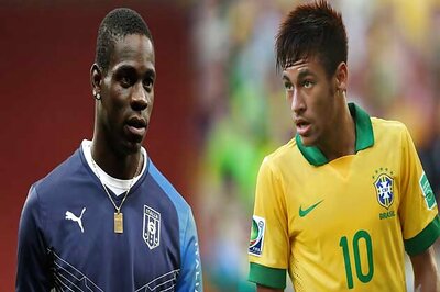 Neymar and Balotelli face off in Confed Cup