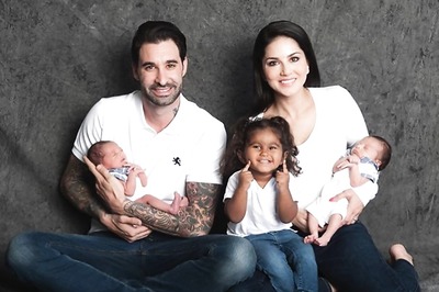 Sunny Leone, Husband Daniel Weber Welcome Twin Boys Via Surrogacy
