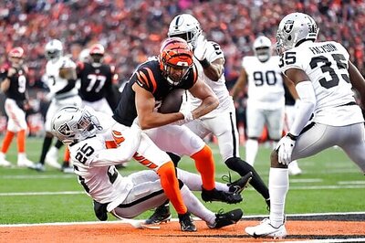 Sprained Knee Sidelines Bengals TE C.J. Uzomah For 2nd Day