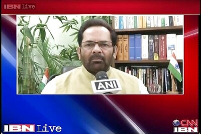 Put Congress' 'malgovernance' into dustbin: Naqvi